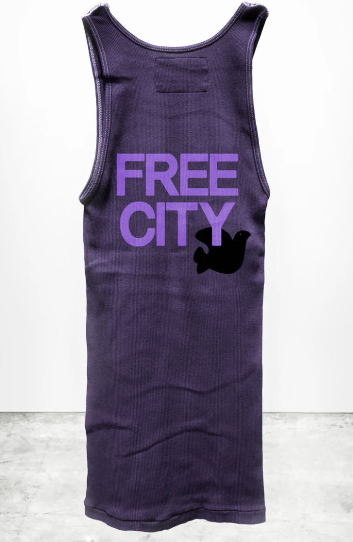 FREECITY RTU 1999 Supervintage Tank - Purple Bushes