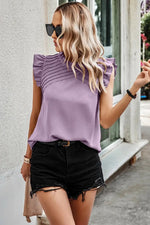 SOCIETY Butterfly Sleeve Top