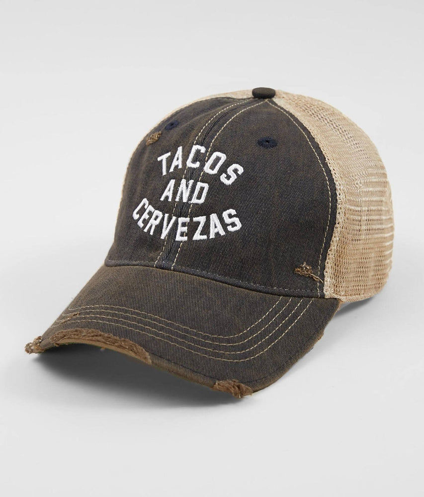 RETRO BRAND Tacos and Cervezas Vintage Trucker Hat