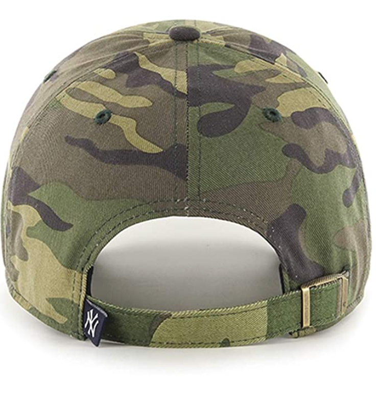 
            
                Load image into Gallery viewer, 47 BRAND Camo/Neon Green Yankees Hat
            
        