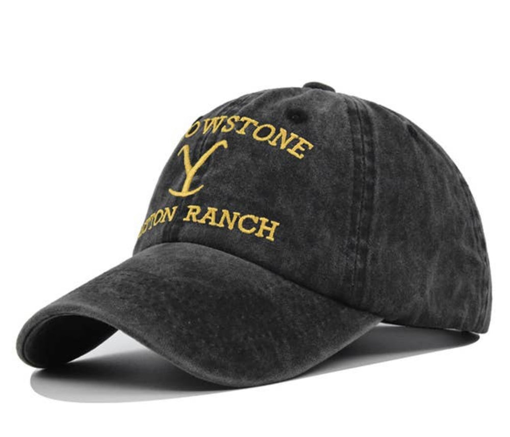 Yellowstone Distressed Baseball Hat